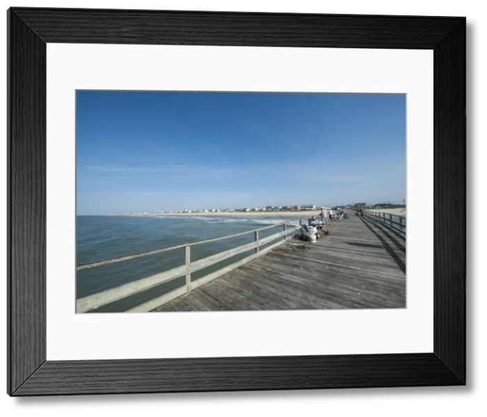 Framed Print : Oceanana Fishing Pier, Atlantic Beach, Outer Banks, North Carolina, United States of America Framed Print : Oceanana Fishing Pier, Atlantic Beach, Outer Banks, North Carolina, United States of America