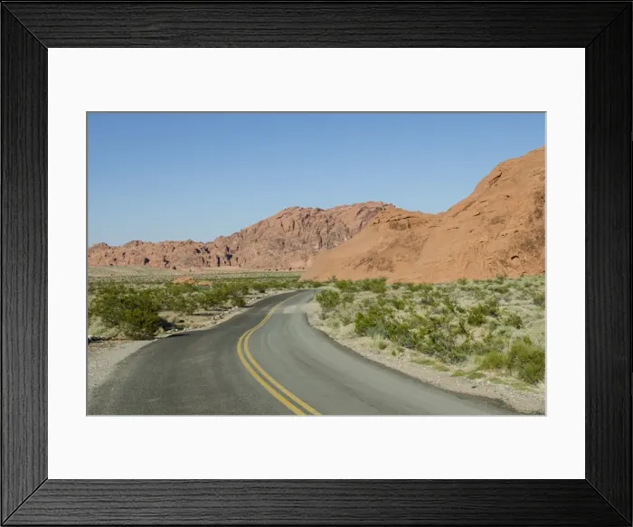 Framed Print : Valley of Fire State Park outside Las Vegas, Nevada, United States of America, North Framed Print : Valley of Fire State Park outside Las Vegas, Nevada, United States of America, North