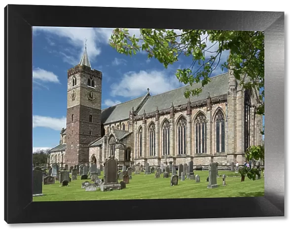Dunblane Cathedral from the southeast, Dunblane, Stirling, cotland, United Kingdom