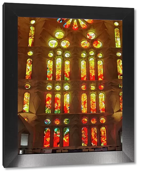 Sagrada Familia, UNESCO World Heritage Site, Barcelona, Catalonia, Spain, Europe