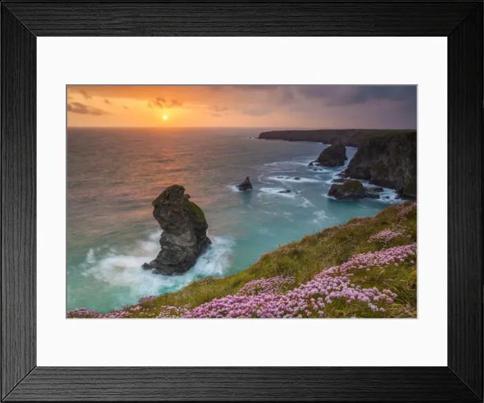 Framed Print : Bedruthan Steps, Newquay, Cornwall, England, United Kingdom, Europe Framed Print : Bedruthan Steps, Newquay, Cornwall, England, United Kingdom, Europe