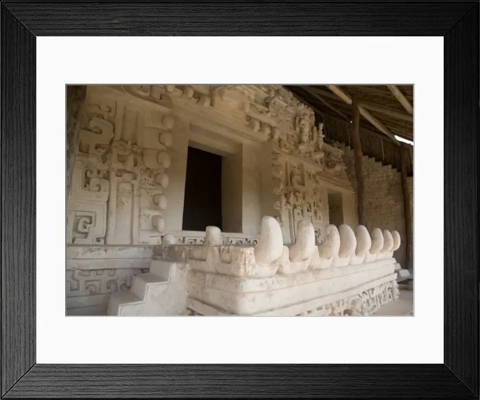 Framed Print : Stucco sculpture, Monster Mouth, The Tomb of Ukit Kan Lek Tok (Mayan Ruler), The Acropolis Framed Print : Stucco sculpture, Monster Mouth, The Tomb of Ukit Kan Lek Tok (Mayan Ruler), The Acropolis