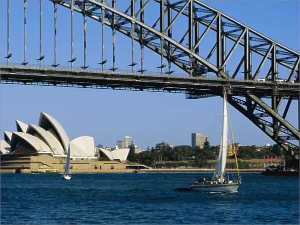 Opera House and Harbour Bridge, Sydney, Australia