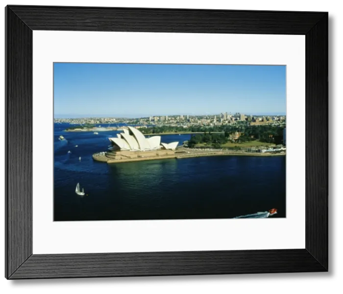 Framed Print : Sydney Opera House and harbour, Sydney, New South Wales, Australia, Pacific Framed Print : Sydney Opera House and harbour, Sydney, New South Wales, Australia, Pacific