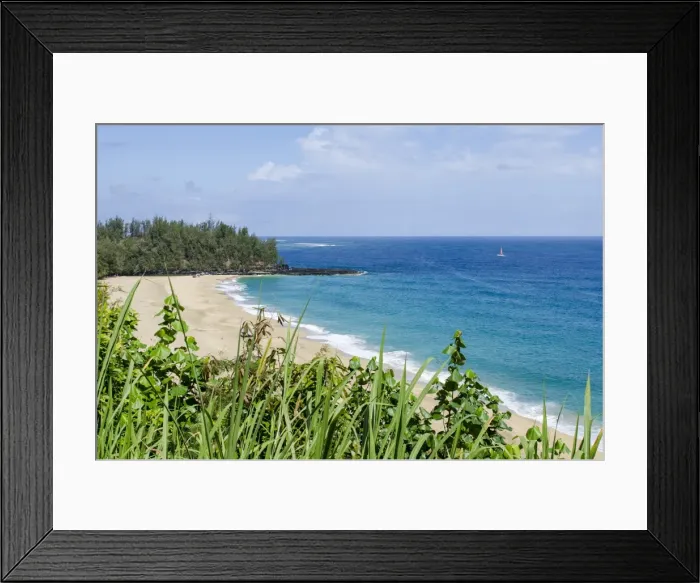 Framed Print : Waikoko Beach, Kauai, Hawaii, United States of America, Pacific Framed Print : Waikoko Beach, Kauai, Hawaii, United States of America, Pacific
