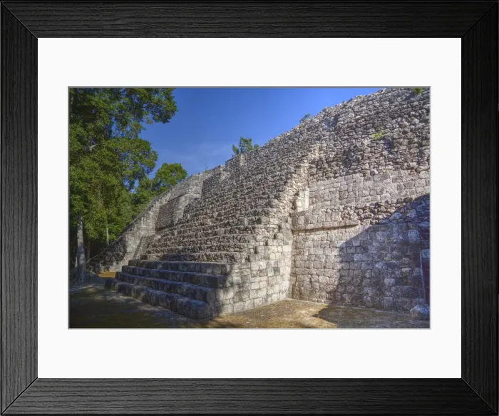 Framed Print : Structure I, Balamku, Mayan archaeological site, Peten Basin, Campeche, Mexico, North Framed Print : Structure I, Balamku, Mayan archaeological site, Peten Basin, Campeche, Mexico, North