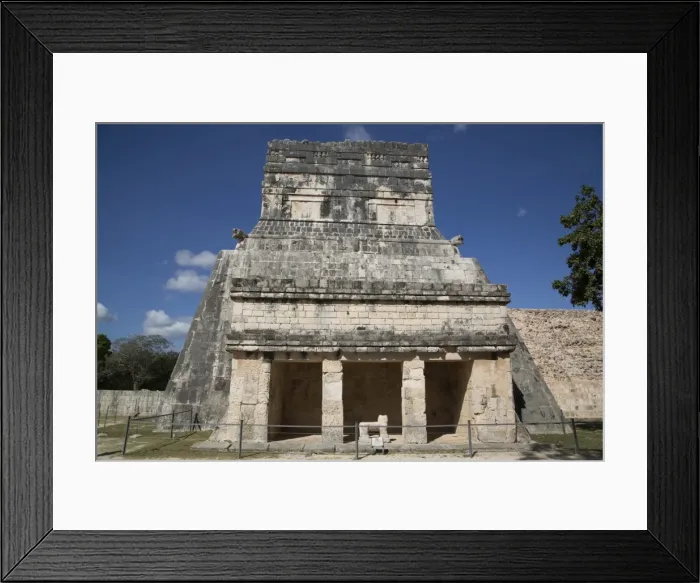 Framed Print : Temple of the Jaguars and Shields, Chichen Itza, UNESCO World Heritage Site, Yucatan Framed Print : Temple of the Jaguars and Shields, Chichen Itza, UNESCO World Heritage Site, Yucatan