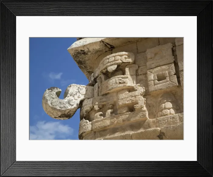 Framed Print : Chac Rain God mask, The Church (La Iglesia), Chichen Itza, UNESCO World Heritage Site Framed Print : Chac Rain God mask, The Church (La Iglesia), Chichen Itza, UNESCO World Heritage Site