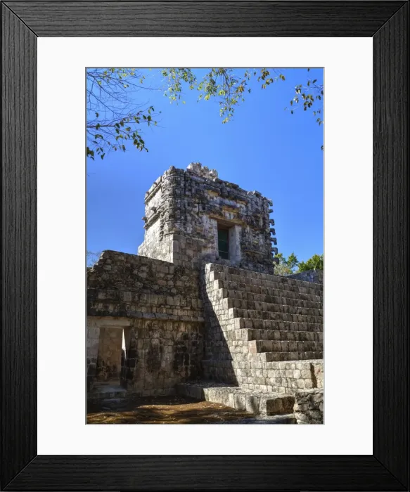 Framed Print : Tabasqueno, Mayan archaeological site, Chenes style, Campeche, Mexico, North America Framed Print : Tabasqueno, Mayan archaeological site, Chenes style, Campeche, Mexico, North America