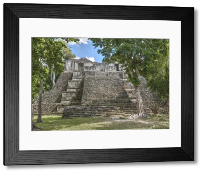 Framed Print : Structure 6, Kohunlich, Mayan archaeological site, Quintana Roo, Mexico, North America Framed Print : Structure 6, Kohunlich, Mayan archaeological site, Quintana Roo, Mexico, North America