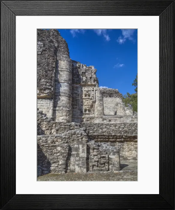 Framed Print : Stone sculptures, Hormiguero, Mayan archaeological site, Rio Bec style, Campeche Framed Print : Stone sculptures, Hormiguero, Mayan archaeological site, Rio Bec style, Campeche
