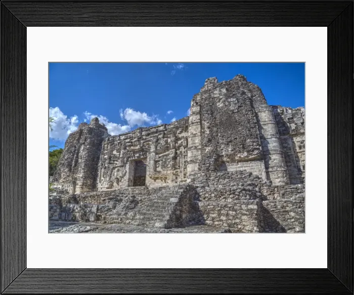 Framed Print : Monster Mouth Doorway, Hormiguero, Mayan archaeological site, Rio Bec style, Campeche Framed Print : Monster Mouth Doorway, Hormiguero, Mayan archaeological site, Rio Bec style, Campeche