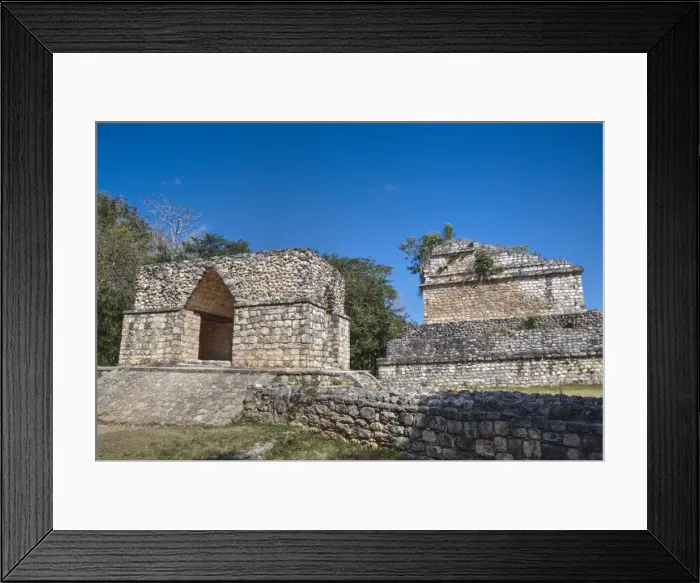 Framed Print : Corbelled Arch, Ek Balam, Mayan archaeological site, Yucatan, Mexico, North America Framed Print : Corbelled Arch, Ek Balam, Mayan archaeological site, Yucatan, Mexico, North America