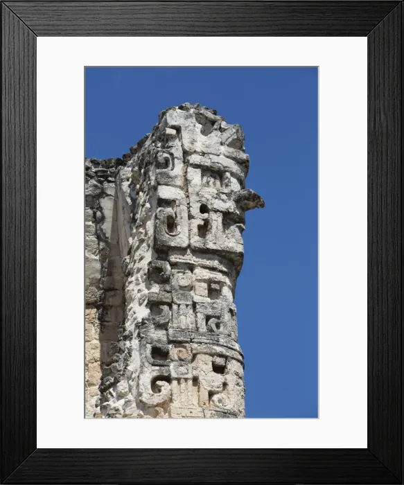 Framed Print : Chac Rain God, Dzibilnocac (Painted Vault) Temple, Dzibilnocac, Mayan archaeological ruins Framed Print : Chac Rain God, Dzibilnocac (Painted Vault) Temple, Dzibilnocac, Mayan archaeological ruins