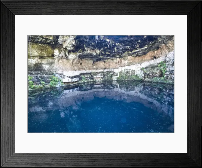 Framed Print : Cenote Zaci, Valladolid, Yucatan, Mexico, North America Framed Print : Cenote Zaci, Valladolid, Yucatan, Mexico, North America