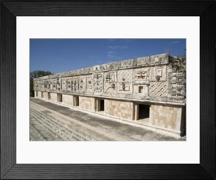 Framed Print : Nuns Quadrangle, Uxmal, Mayan archaeological site, UNESCO World Heritage Site, Yucatan Framed Print : Nuns Quadrangle, Uxmal, Mayan archaeological site, UNESCO World Heritage Site, Yucatan