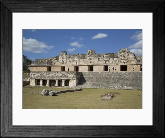 Framed Print : Nuns Quadrangle, Uxmal, Mayan archaeological site, UNESCO World Heritage Site, Yucatan Framed Print : Nuns Quadrangle, Uxmal, Mayan archaeological site, UNESCO World Heritage Site, Yucatan