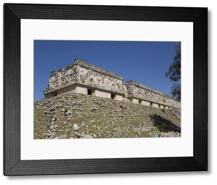 Framed Print : Palace of the Governor, Uxmal, Mayan archaeological site, UNESCO World Heritage Site Framed Print : Palace of the Governor, Uxmal, Mayan archaeological site, UNESCO World Heritage Site