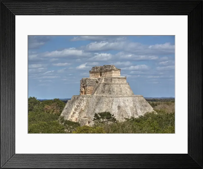 Framed Print : Pyramid of the Magician, Uxmal, Mayan archaeological site, UNESCO World Heritage Site Framed Print : Pyramid of the Magician, Uxmal, Mayan archaeological site, UNESCO World Heritage Site