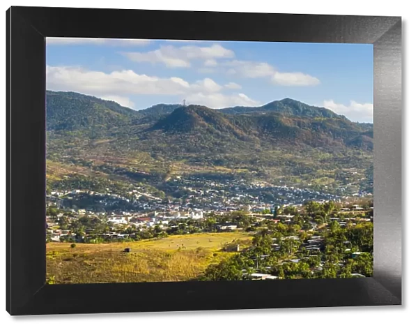 View of the northern city Matagalpa, second only in commercial importance to the capital