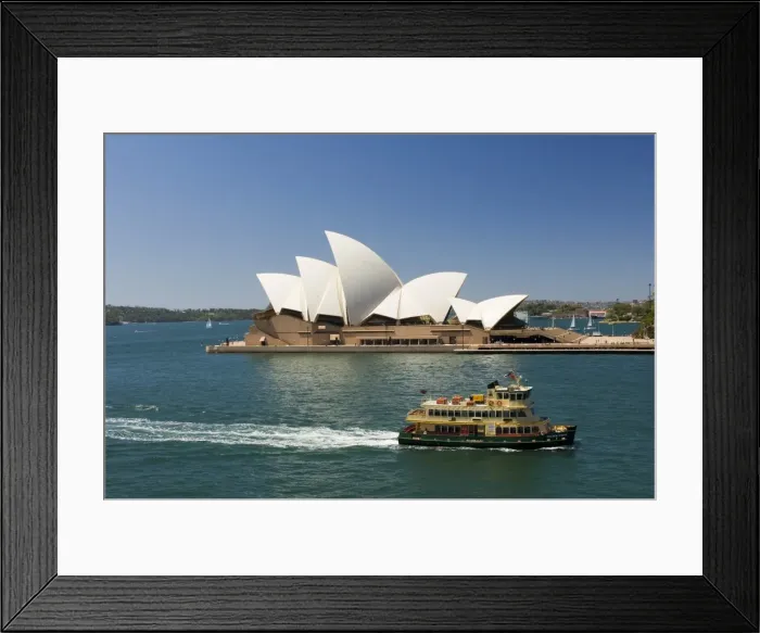 Framed Print : Opera House, Sydney, New South Wales, Australia, Pacific