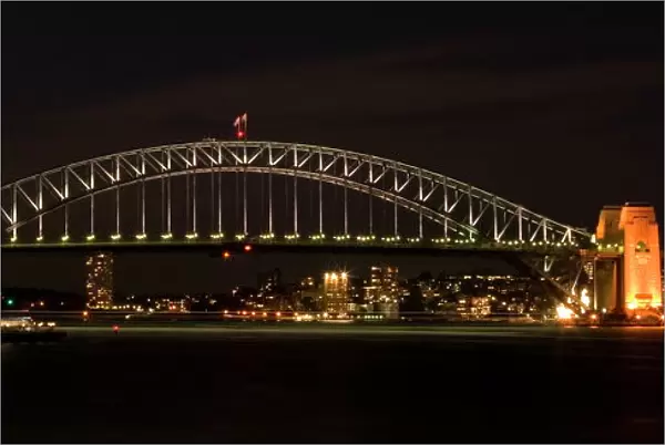 Harbour Sydney, Opera and Harbour Bridge in Sydney, New South Wales, Sydney, Australia