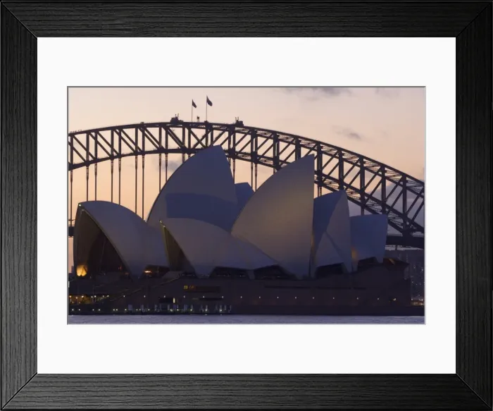 Framed Print : Sydney Opera House and Sydney Harbour Bridge, Sydney, New South Wales, Australia, Pacific Framed Print : Sydney Opera House and Sydney Harbour Bridge, Sydney, New South Wales, Australia, Pacific