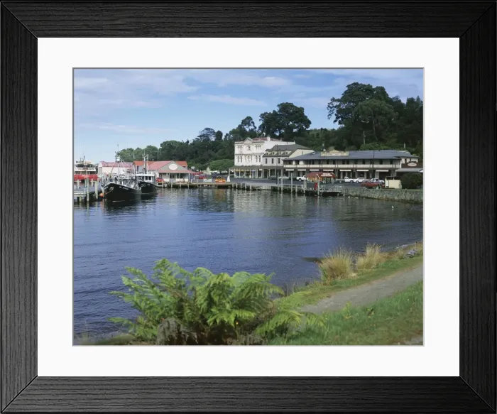 Framed Print : Strahan, Tasmania, Australia, Pacific Framed Print : Strahan, Tasmania, Australia, Pacific