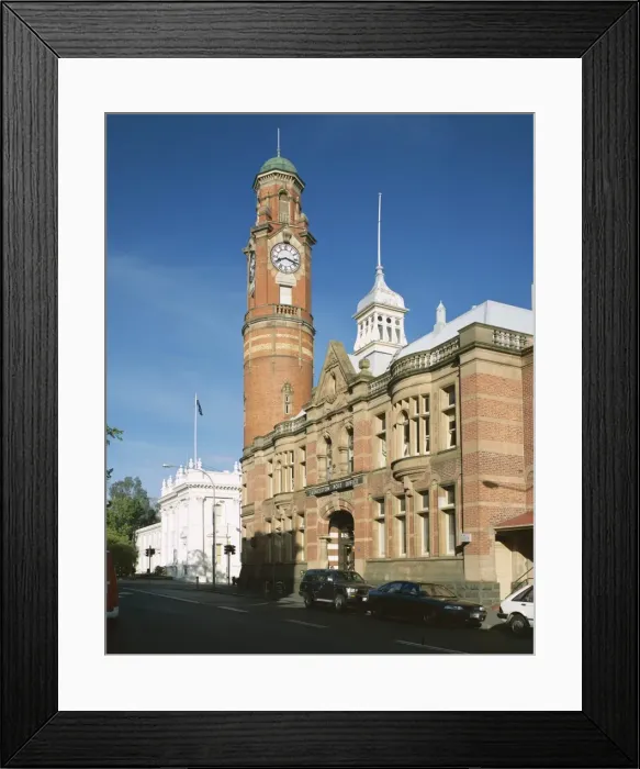 Framed Print : Exterior of the Post Office building, Launceston, Tasmania, Australia, Pacific Framed Print : Exterior of the Post Office building, Launceston, Tasmania, Australia, Pacific