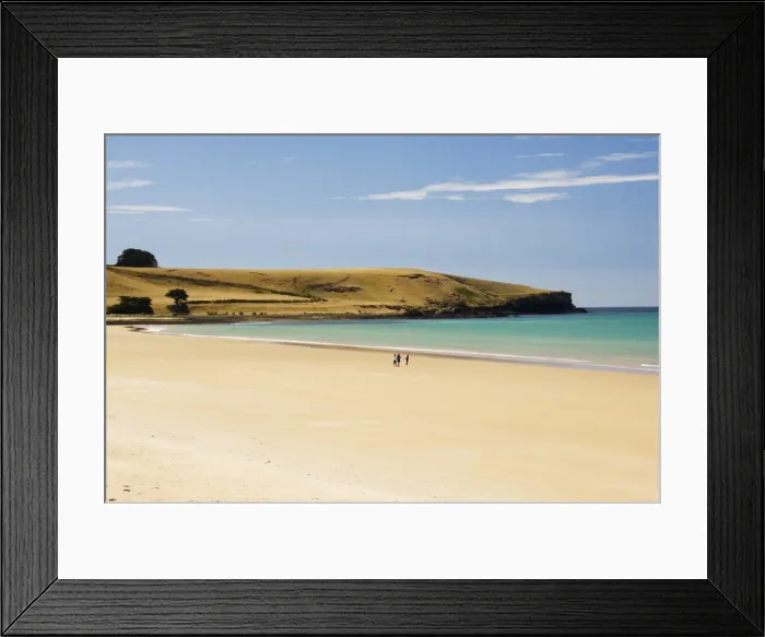 Framed Print : Golden Sand Beach in Perkins Bay, Stanley, Tasmania, Australia, Pacific Framed Print : Golden Sand Beach in Perkins Bay, Stanley, Tasmania, Australia, Pacific