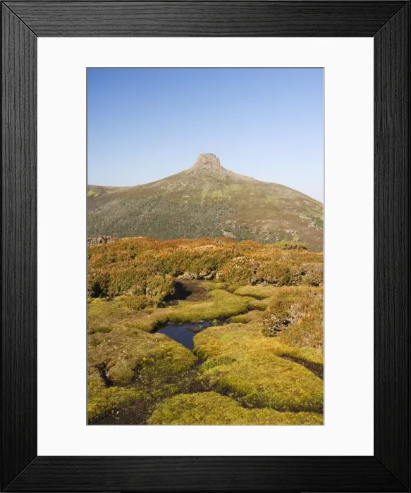 Framed Print : View from Mount Ossa, 1617m, Tasmanias highest mountain on the Overland Track Framed Print : View from Mount Ossa, 1617m, Tasmanias highest mountain on the Overland Track