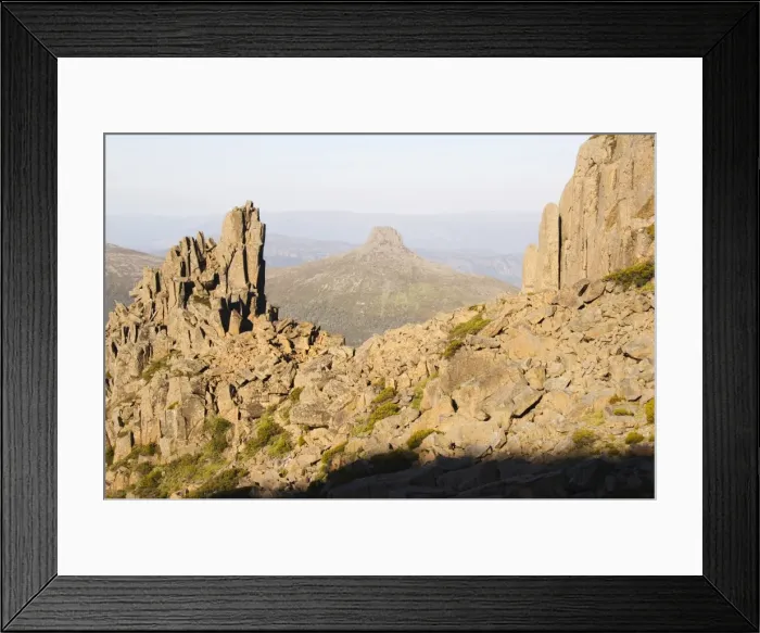 Framed Print : View from Mount Ossa, 1617m, Tasmanias highest mountain on the Overland Track Framed Print : View from Mount Ossa, 1617m, Tasmanias highest mountain on the Overland Track
