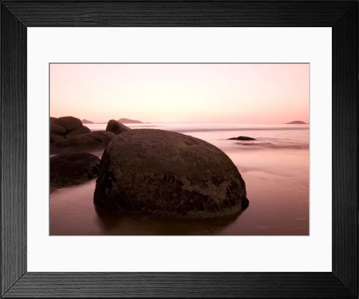 Framed Print : Sunset at Whiskey Beach, Wilsons Promontory, Victoria, Australia