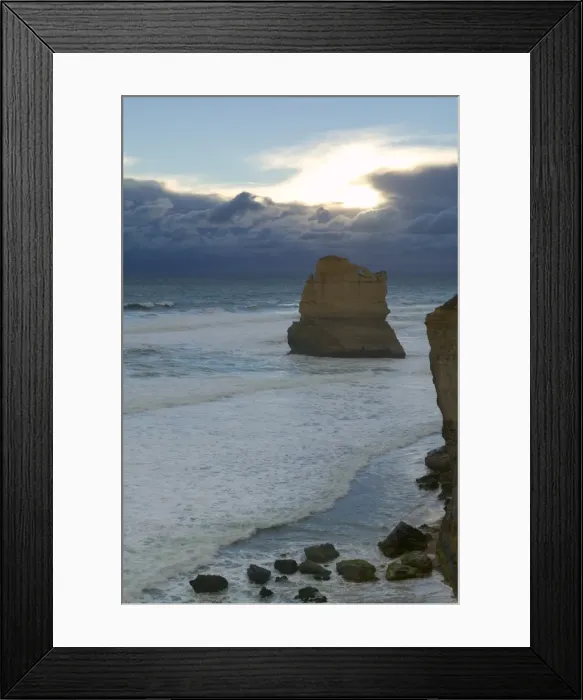 Framed Print : Coast along the Great Ocean Road, Victoria, Australia, Pacific Framed Print : Coast along the Great Ocean Road, Victoria, Australia, Pacific