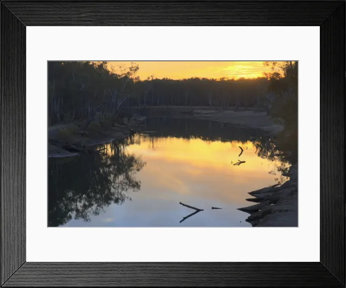 Framed Print : Murray River, Wahgunyah, Victoria, Australia, Pacific Framed Print : Murray River, Wahgunyah, Victoria, Australia, Pacific