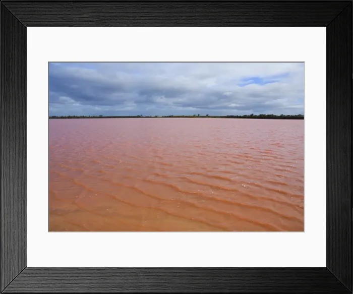 Framed Print : Pink Lake, Dimboola, Victoria, Australia, Pacific Framed Print : Pink Lake, Dimboola, Victoria, Australia, Pacific