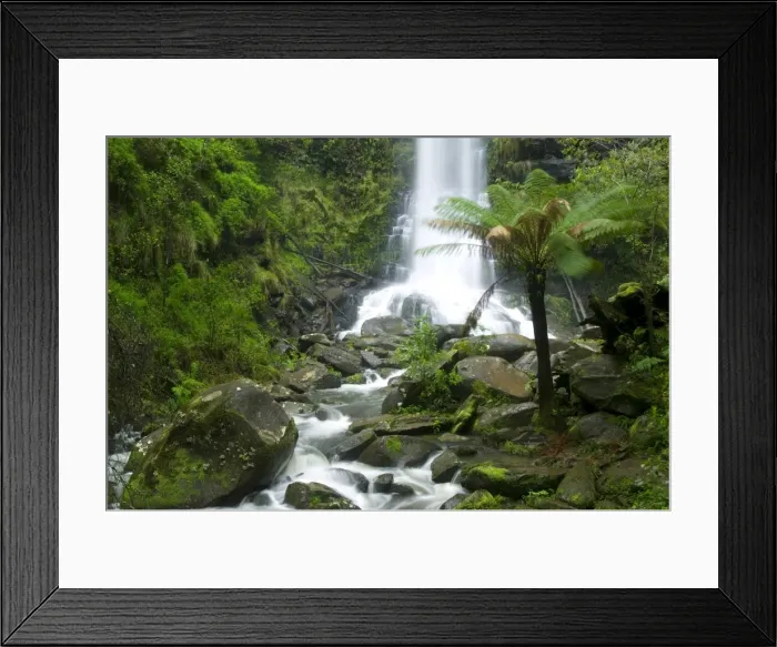 Framed Print : Erskine Fall, Angahook National Forest, Great Ocean Road, Victoria, Australia, Pacific Framed Print : Erskine Fall, Angahook National Forest, Great Ocean Road, Victoria, Australia, Pacific