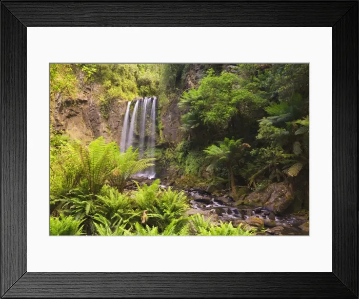 Framed Print : Hopetoun Falls, Great Otway National Park, Victoria, Australia, Pacific Framed Print : Hopetoun Falls, Great Otway National Park, Victoria, Australia, Pacific