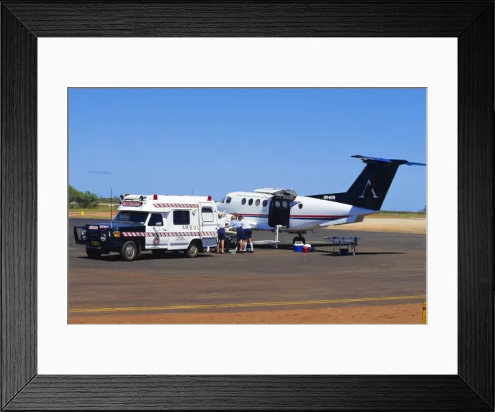 Framed Print : Flying Doctor Service, Broome, Western Australia Framed Print : Flying Doctor Service, Broome, Western Australia