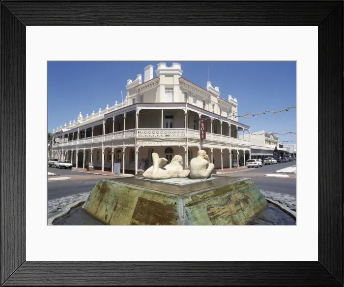 Framed Print : Rose Hotel, Bunbury, Western Australia, Australia, Pacific Framed Print : Rose Hotel, Bunbury, Western Australia, Australia, Pacific
