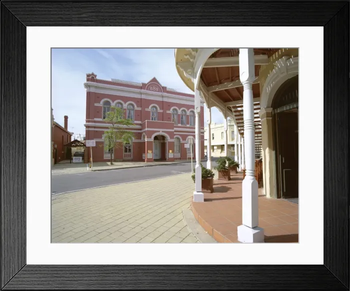 Framed Print : Street in Fremantle, Western Australia, Australia, Pacific Framed Print : Street in Fremantle, Western Australia, Australia, Pacific