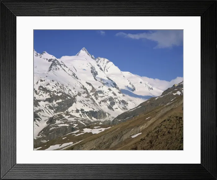 Framed Print : Hohe Tauren National Park region, Grossglockner, 3797m, Austria, Europe Framed Print : Hohe Tauren National Park region, Grossglockner, 3797m, Austria, Europe