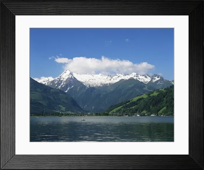 Framed Print : Zeller See, Salzburgerland, Austria, Europe Framed Print : Zeller See, Salzburgerland, Austria, Europe