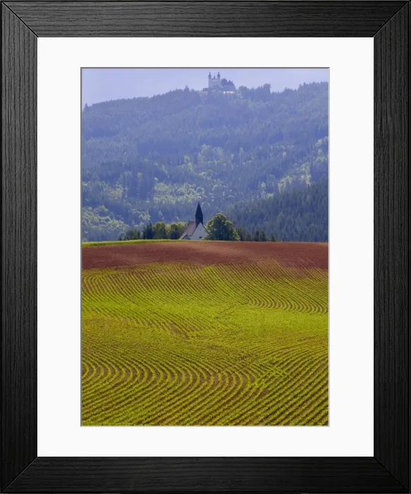 Framed Print : Countryside in the Gurktaler Alpen Range, Carinthia, Austria Framed Print : Countryside in the Gurktaler Alpen Range, Carinthia, Austria