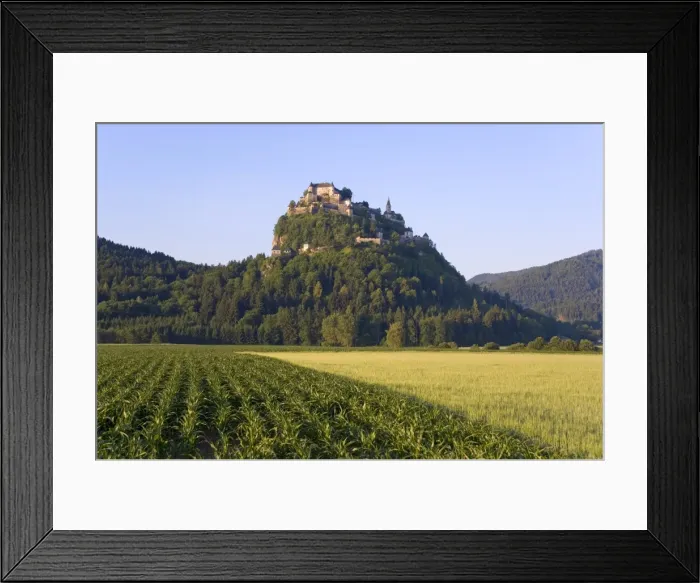 Framed Print : Schloss Hochosterwitz, Carinthia, Austria, Europe Framed Print : Schloss Hochosterwitz, Carinthia, Austria, Europe