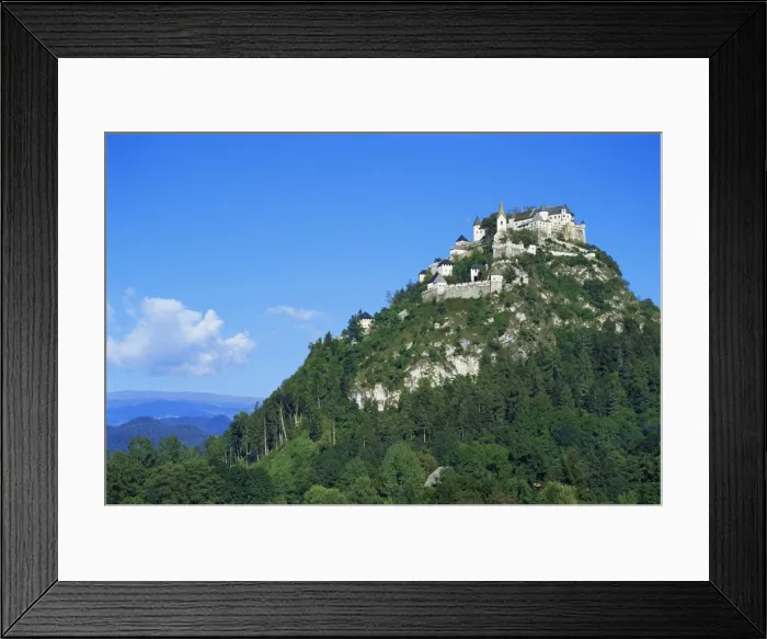 Framed Print : Hochosterwitz Castle, Carinthia, Austria, Europe