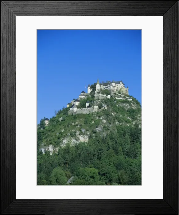 Framed Print : Hochosterwitz Castle, Carinthia, Austria, Europe Framed Print : Hochosterwitz Castle, Carinthia, Austria, Europe