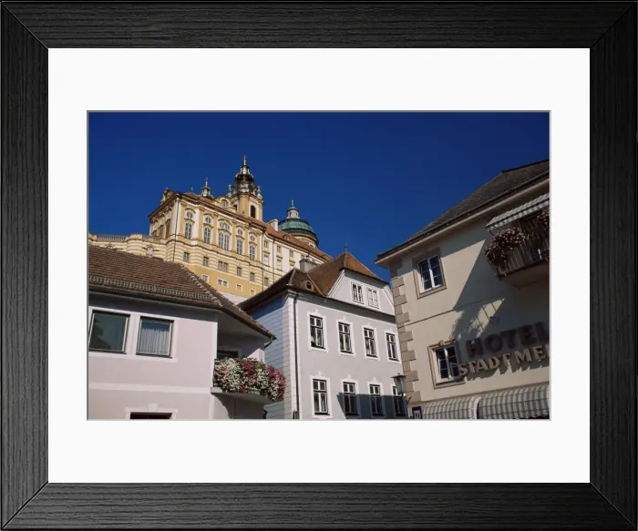 Framed Print : The abbey at Melk, Austria, Europe Framed Print : The abbey at Melk, Austria, Europe