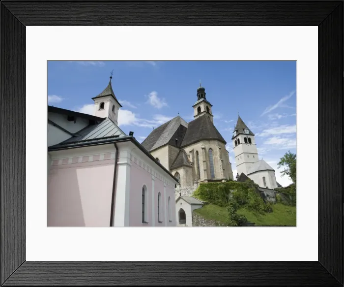 Framed Print : Church, Kitzbuhel, Austria, Europe Framed Print : Church, Kitzbuhel, Austria, Europe