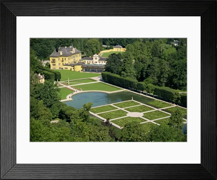 Framed Print : Schloss Hellbrunn pleasure gardens, near Salzburg, Austria, Europe Framed Print : Schloss Hellbrunn pleasure gardens, near Salzburg, Austria, Europe